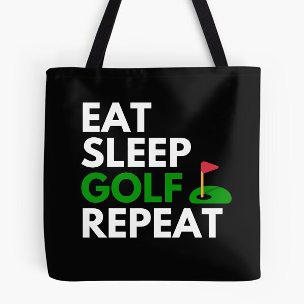 Item preview, Eat, Sleep, Golf, Repeat - Funny Golf designed and sold by reallyrealnow.