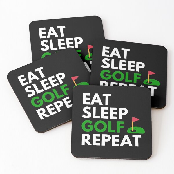 Item preview, Eat, Sleep, Golf, Repeat - Funny Golf designed and sold by reallyrealnow.