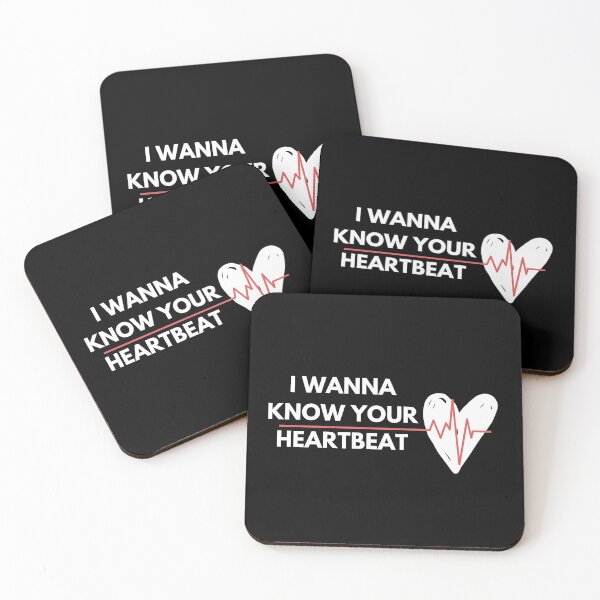 Item preview, I wanna know your heartbeat designed and sold by Apparevel.