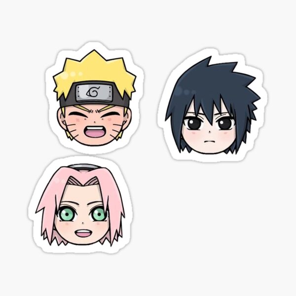 Team 7 Anime Stickers Sticker