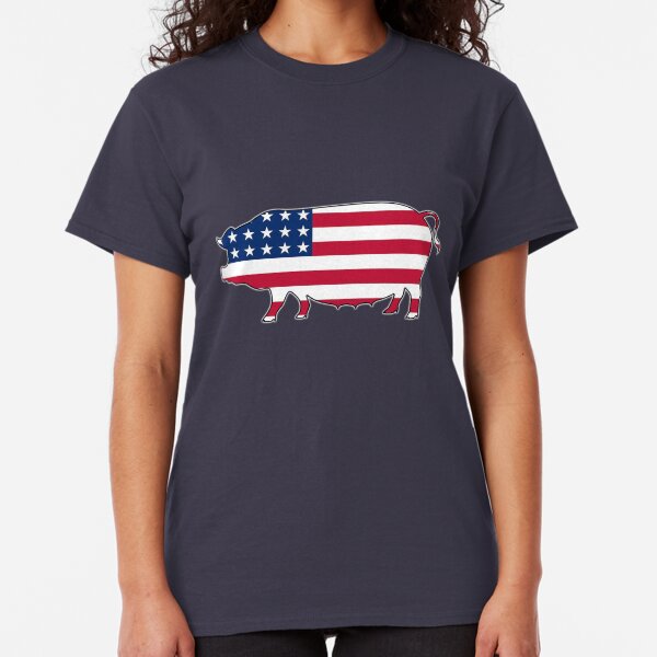 USA Flag United States of America Stars And Stripes Freedom Mens V-neck T-shirt
