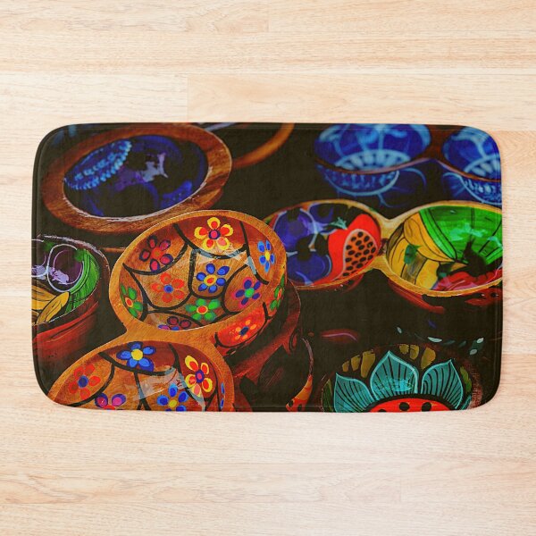 Item preview, Bowls in Mexico Poster designed and sold by Swooncake Press.