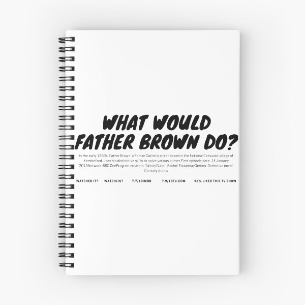 Item preview, What Would Father Brown Do? designed and sold by Anvin Peeter.