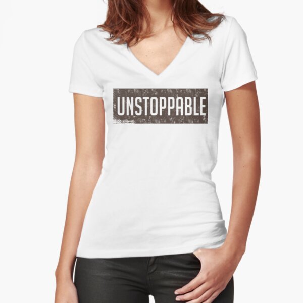 unstoppable T-SHIRT Fitted V-Neck T-Shirt