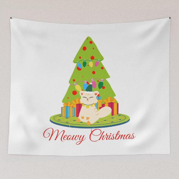 Artikelvorschau, MEOWY WEIHNACHTEN Herbst Herbst Winter Weihnachtsferien Design entworfen und verkauft von LevelUpMerch.