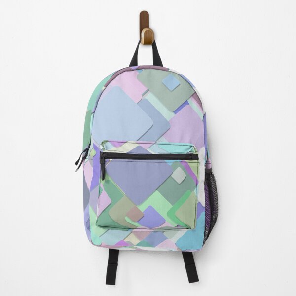 Item preview, Vintage Abstract Colourful Pastel Rectangle Pattern designed and sold by MariusMunteanu.