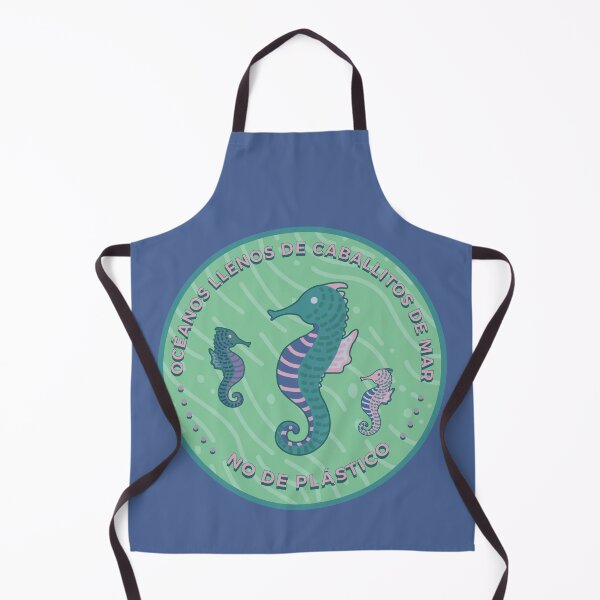 Item preview, Spanish - Oceans full of seahorses not plastic designed and sold by Cat-designs.