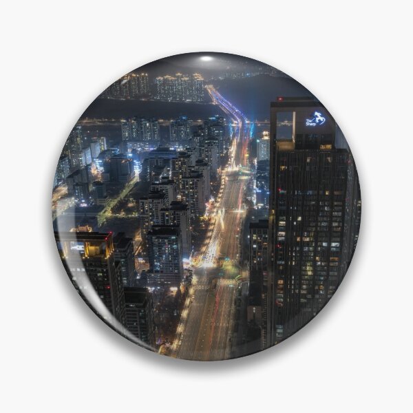 Item preview, Songdo City at Night designed and sold by aaronchoi.