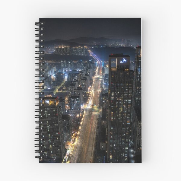 Item preview, Songdo City at Night designed and sold by aaronchoi.