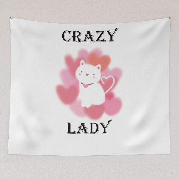 Item preview, Crazy Cat Lady designed and sold by charmaine pettigrew.