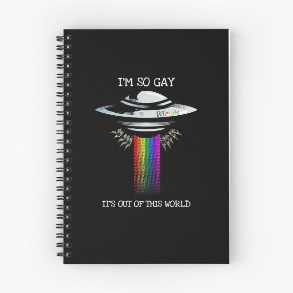 Item preview, Rainbow alien abduction, I’m so gay, it’s out of this world designed and sold by RikkyTeesPride.