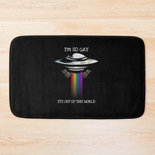 Item preview, Rainbow alien abduction, I’m so gay, it’s out of this world designed and sold by RikkyTeesPride.