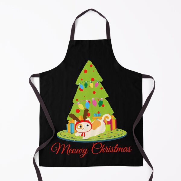 Item preview, MEOWY CHRISTMAS Autumn Fall Winter Christmas Holiday Design designed and sold by LevelUpMerch.