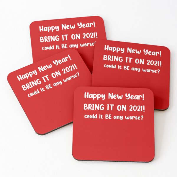 Item preview,   Bring It on 2021! Happy New Year Quote Design designed and sold by AritraSur.