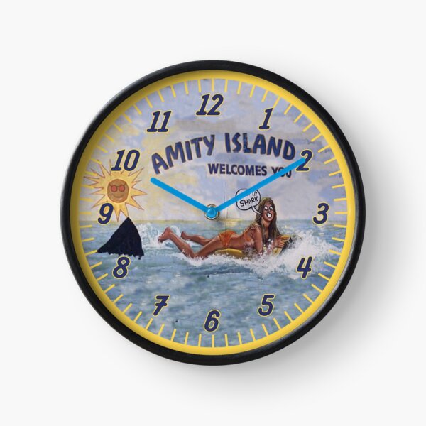 Horloge en disque vinyle 33 tours thème Surf -  France