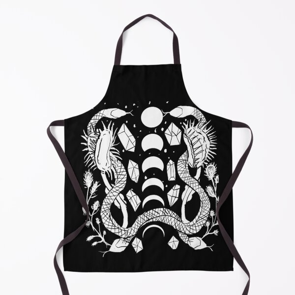 Item preview, Venus Flytrap, Crystals, Snakes, Moon Phases Witchy Goth designed and sold by lunaelizabeth.
