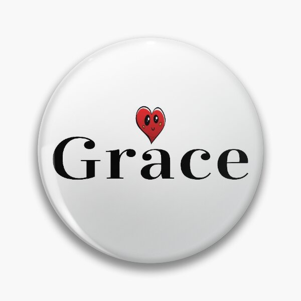 Item preview, Grace Cute Heart My Name Is Grace designed and sold by ProjectX23.