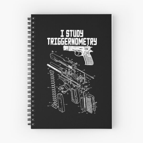 Item preview, I Study Triggernometry On Back Gun Funny Saying Gift designed and sold by SnyderJason.