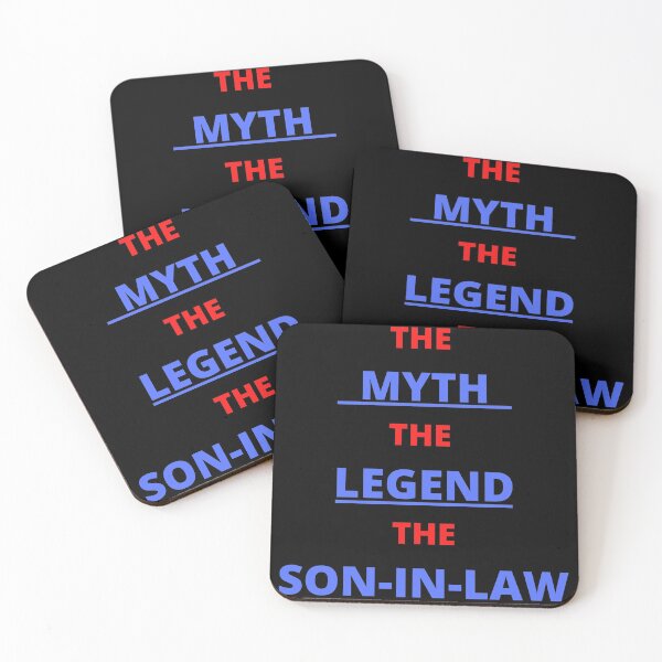 Item preview, The myth the legend the son-in-law (4 black) designed and sold by cute105.