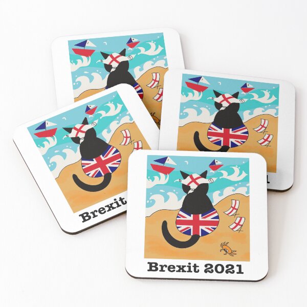 Item preview, Brexit cat Uk leaving European Union  designed and sold by OakendOriginals.