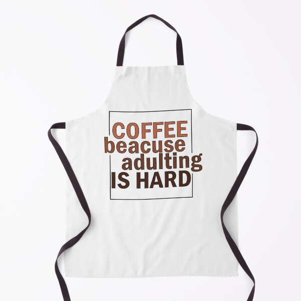 Item preview, COFFE BECAUSE ADULTING IS HARD. designed and sold by Mandala & More.