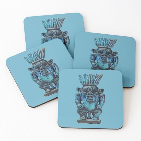 Item preview, Amulet of Bes (on light blue) designed and sold by DotorEaon.