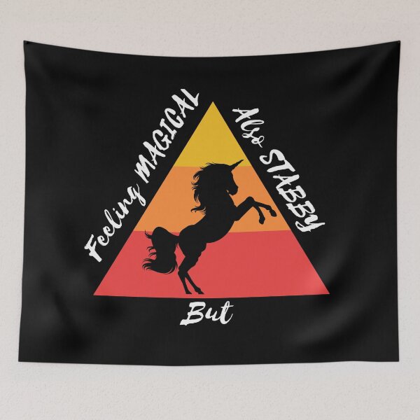 Item preview, Feeling Magical But Also Stabby  designed and sold by Vibing-Right.