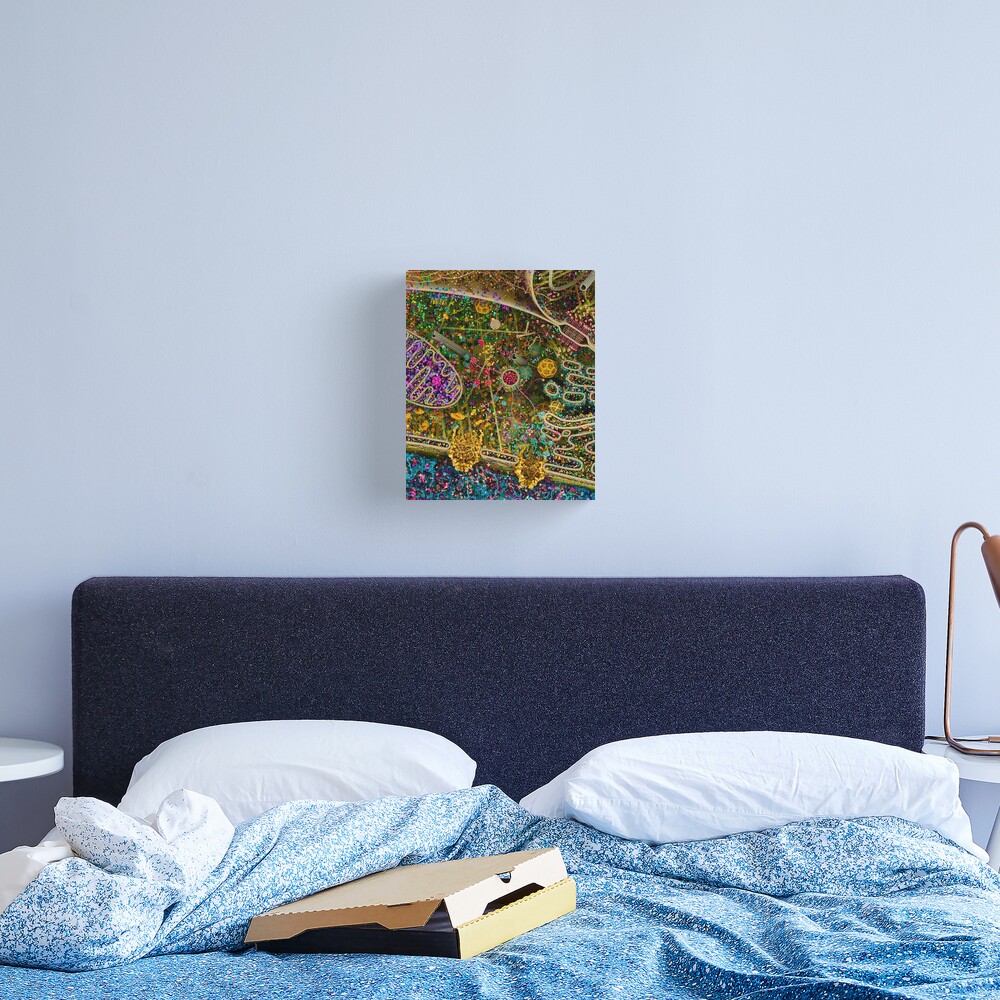 Human Cell detailed  Canvas Print