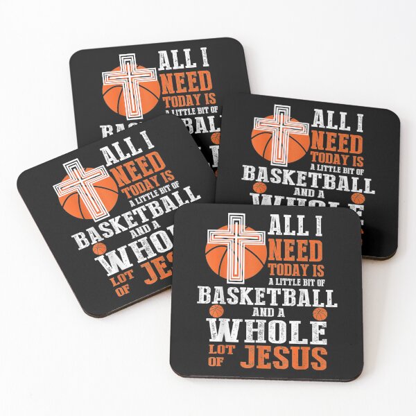 Item preview, All i need today is basketball and Jesus designed and sold by russellsteve.