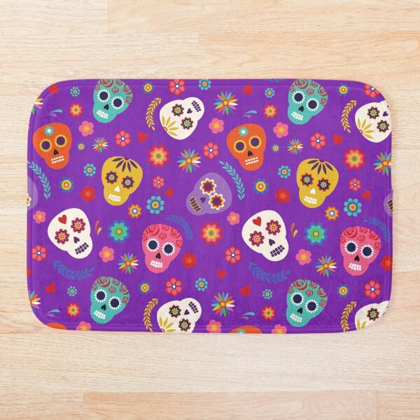 Item preview, Day Of The Dead Purple designed and sold by DeeXdesigns.