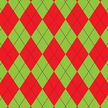 Artwork thumbnail, Pattern RGW Green Red by kyds