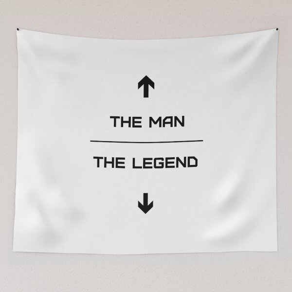 Item preview, The Man, The Legend designed and sold by Diyas.
