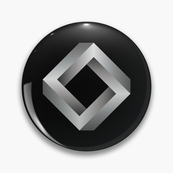 Item preview, Penrose Square ( Black and white ) designed and sold by pgons.
