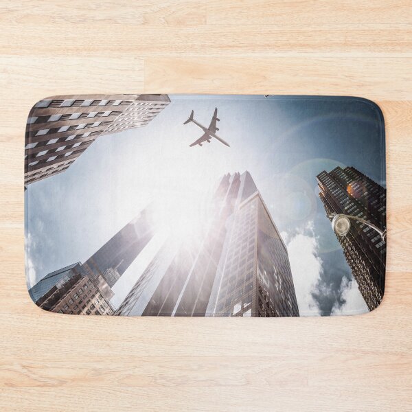 Item preview, airplane in manhattan designed and sold by franckreporter.