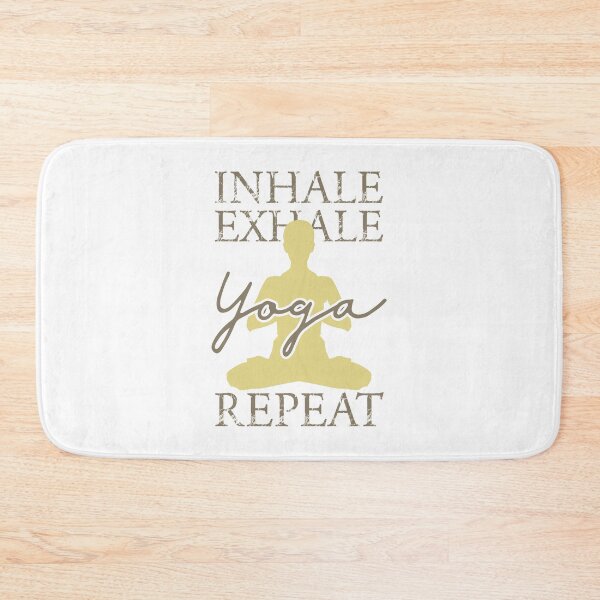 Item preview, Inhale Exhale Yoga Repeat designed and sold by motivationaltee.
