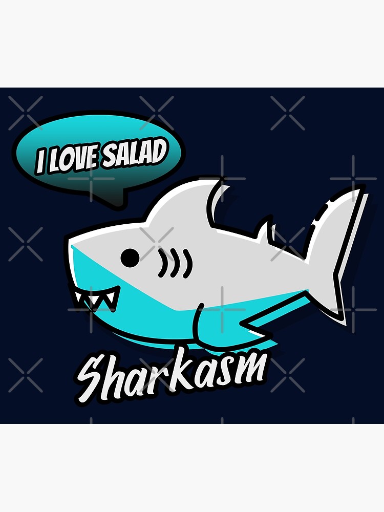 Thumbnail 2 of 2, Greeting Card, Sharkasm designed and sold by Art-Foto .be.