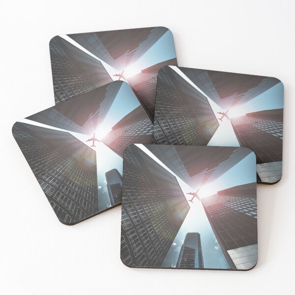 Item preview, airplane in manhattan designed and sold by franckreporter.