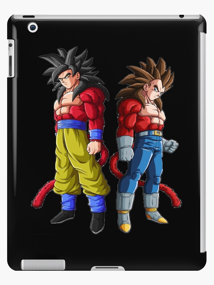 Goku and Vegeta SSJ4 DBGT  iPad Case & Skin for Sale by Anime and