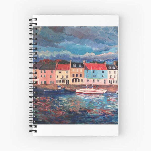 Item preview, 'Three Boats at Anstruther' designed and sold by Stephen Howard  Harrison.