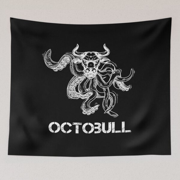 Item preview, Slightly Wrong Octopus Bull "Octobull" designed and sold by AshzShop.