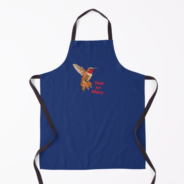 Item preview, Small but Mighty Rufous Hummingbird for Clothing Housewares Art Stickers etc designed and sold by HummingbirdPics.