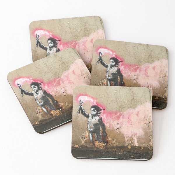 Item preview, Banksy Migrant Child Mural Venice designed and sold by WE-ARE-BANKSY.