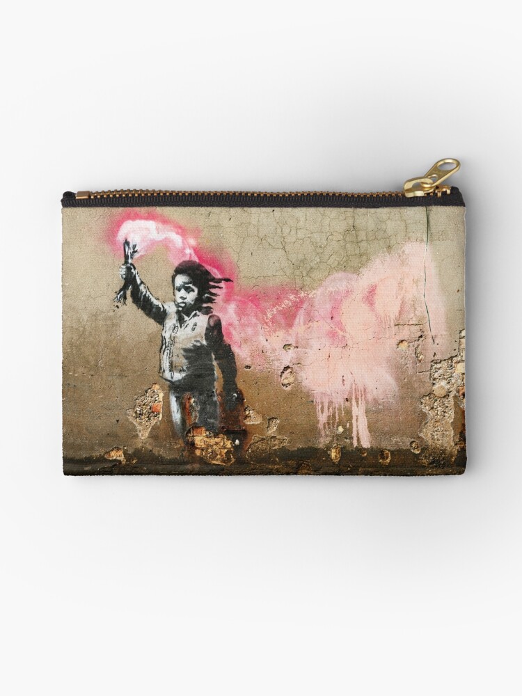 Banksy Louis Vuitton Kid Framed Print