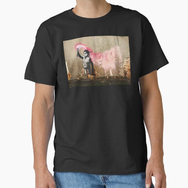 Item preview, Banksy Migrant Child Mural Venice designed and sold by WE-ARE-BANKSY.