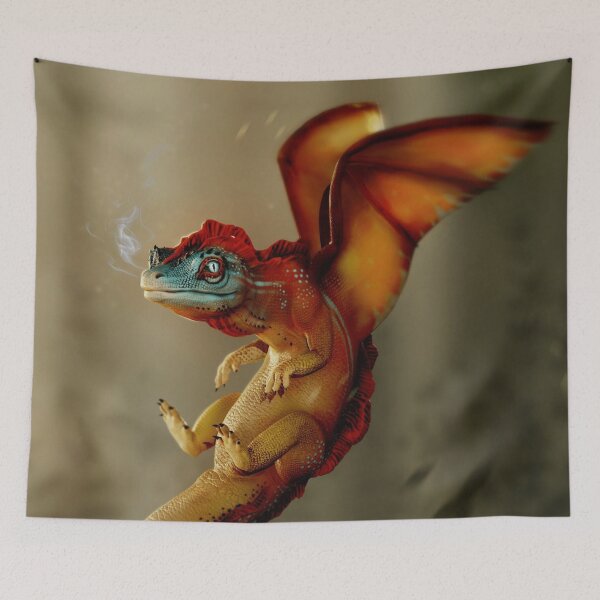 Item preview, Half Dragon  Art Design designed and sold by The Merch.