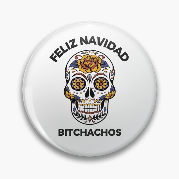 Item preview, Feliz Navidad Bitchachos Mexican Skull designed and sold by Trankix.