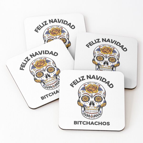 Item preview, Feliz Navidad Bitchachos Mexican Skull designed and sold by Trankix.