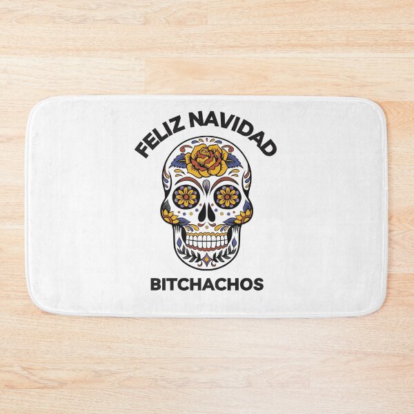 Item preview, Feliz Navidad Bitchachos Mexican Skull designed and sold by Trankix.