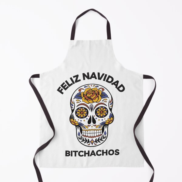 Item preview, Feliz Navidad Bitchachos Mexican Skull designed and sold by Trankix.
