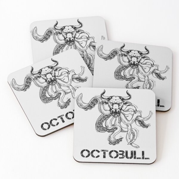 Item preview, Slightly Wrong Octopus Bull "Octobull" designed and sold by AshzShop.